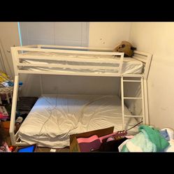 Bunk Beds.  Metal.   Must Disassemble So You’ll Know How To Put Back Together. 