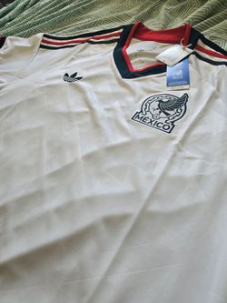 Mexico white jersey XL authentic