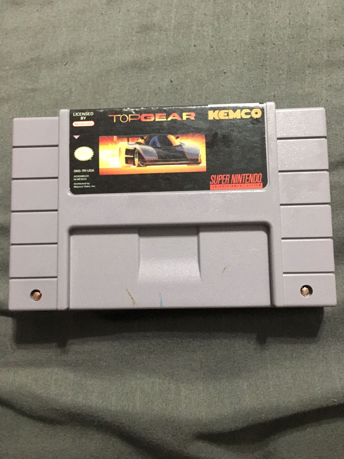 Top gear Super Nintendo