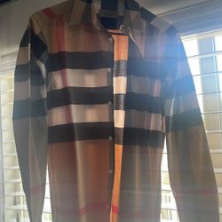 Men's Burberry Western Shirt small 