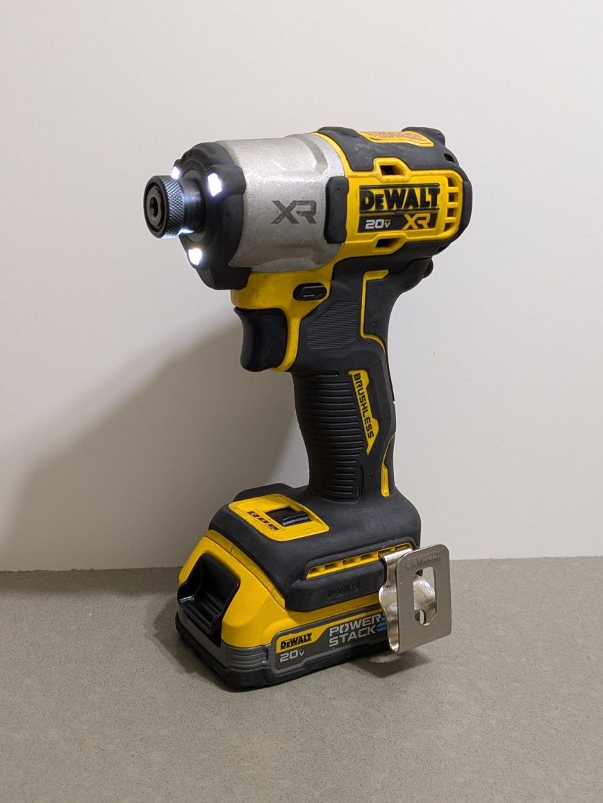 DeWalt 20V MAX XR 1/4" 3-Speed Impact Driver Like Now 