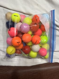 Colored Golf Balls