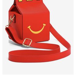 New McDonald's Happy Meal Box Figural Crossbody Bag - BoxLunch Exclusive