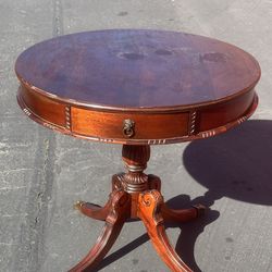 Vintage drum table