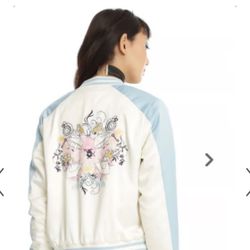 Alice In Wonderland Bomber Jacket 