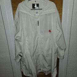 Adidas White Jacket Size M