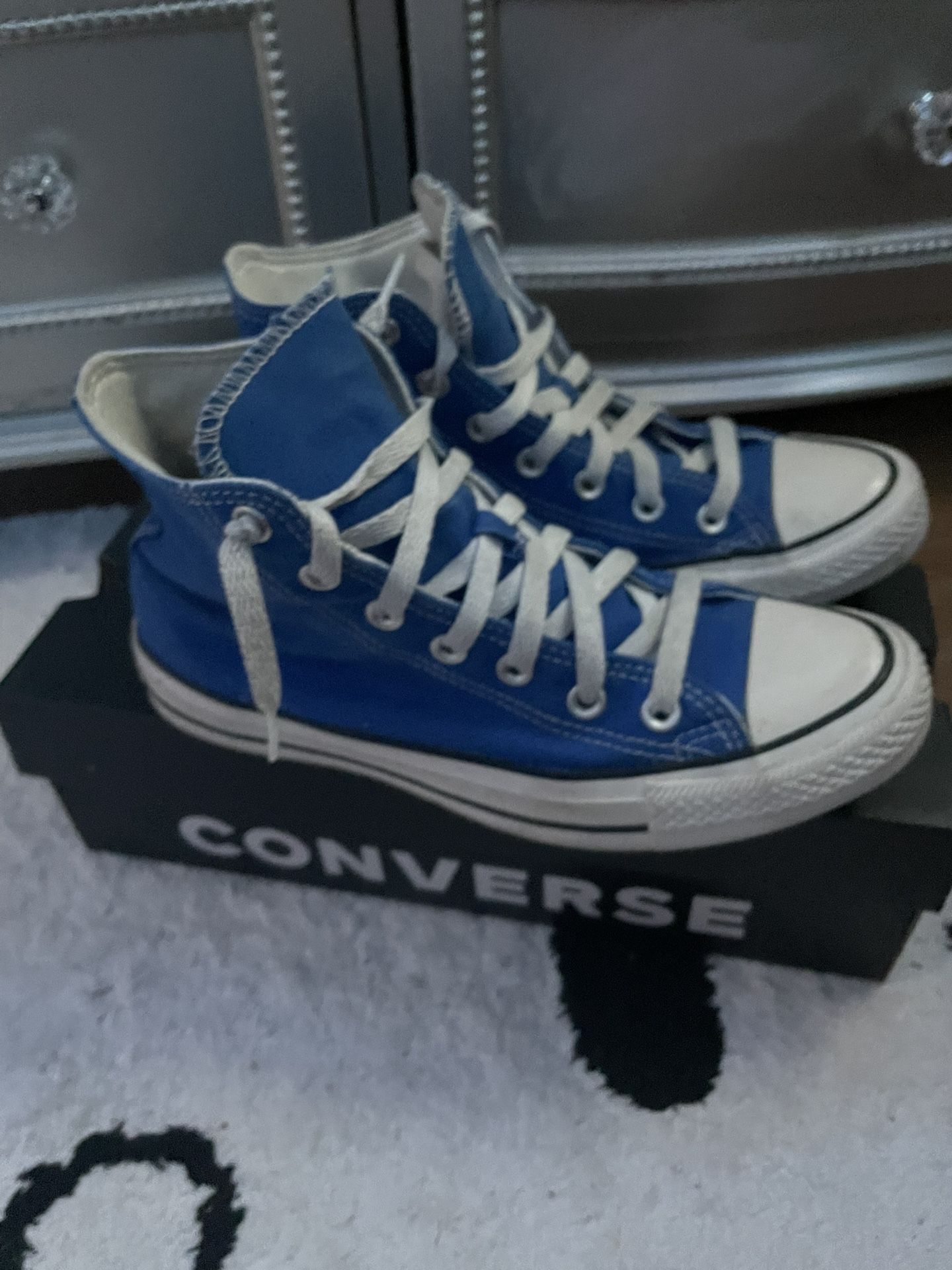 Blue Converse