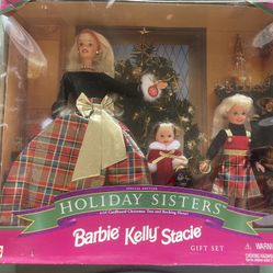 Holiday Sisters Special Edition Barbie, Kelly, Stacie