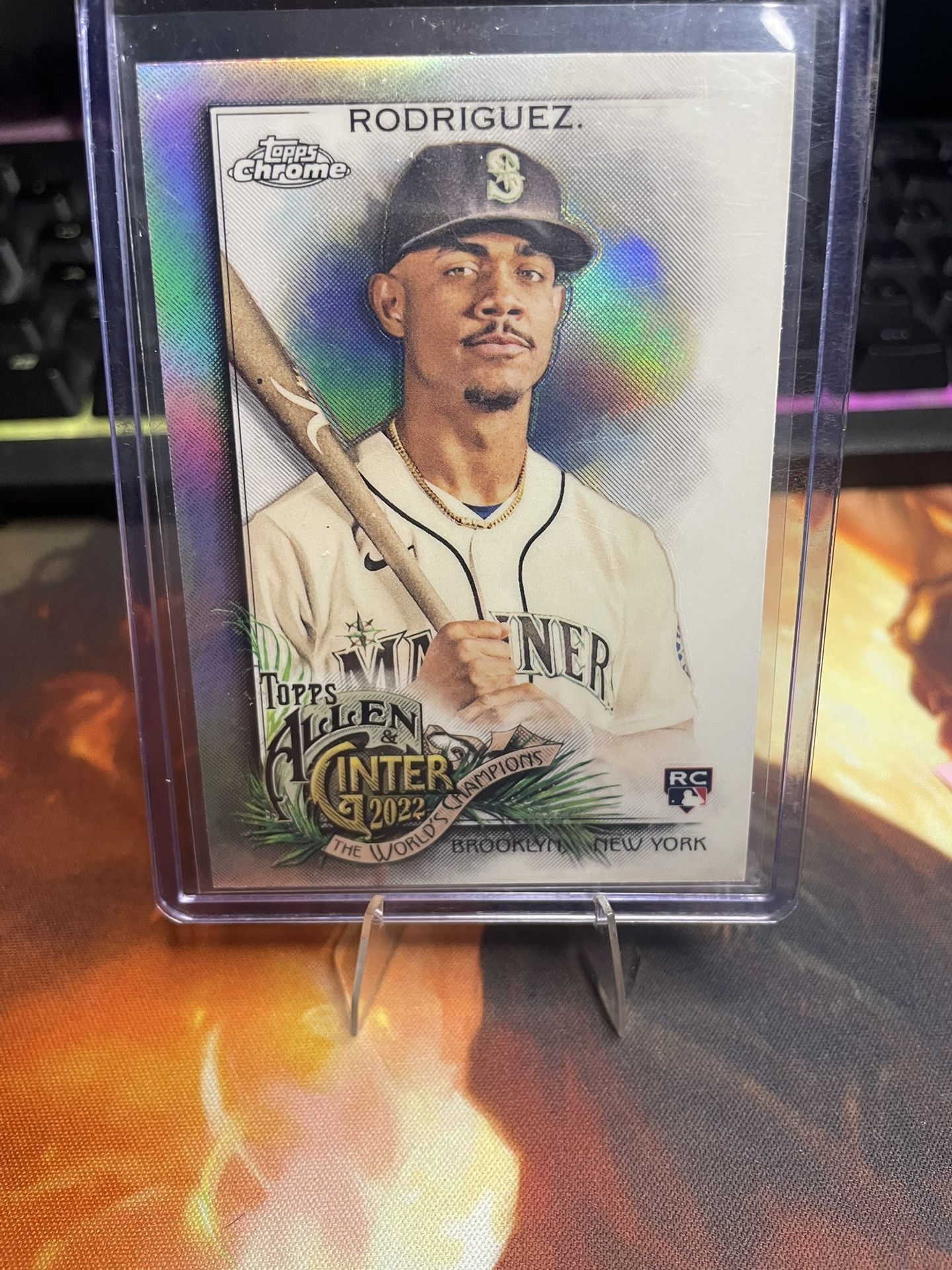 Julio Rodríguez Baseball Card