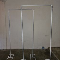 2 Metal Sign Stands