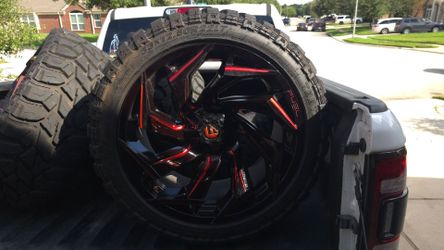 Fuel 22in reaction rims