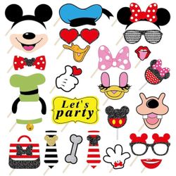 Mickey Theme Picture Props