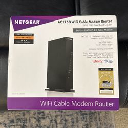 Netgear Wifi Cable Modem Router