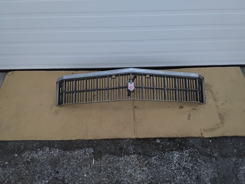Nice 1973 To 1975 Monte Carlo Front Grill With Emblem OEM Factory Very Clean Like New.