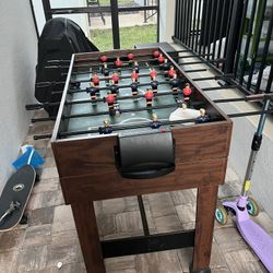 Foosball Table And Pool Table