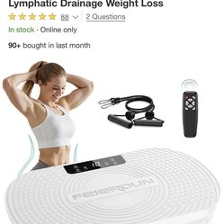 Exercise vibration plate