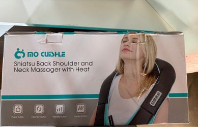 Masajeador Shiatsu para Espalda, Cuello y Hombros con Calor – ¡Nuevo! 💆‍♀️