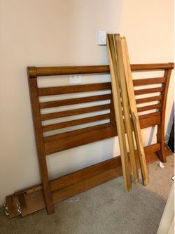 Queen Size Wood Bed Frame