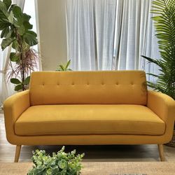 Cute Yellow Couch 