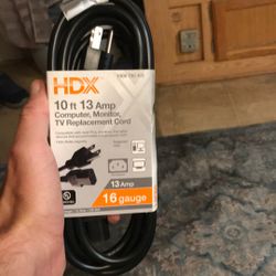 Replacement Cord For TV, Computers And Monitors Y