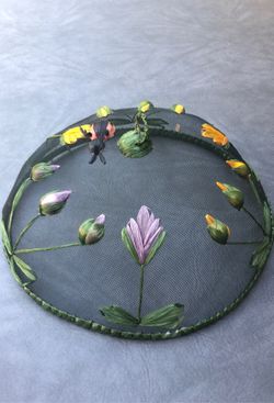 Dish cover to keep flies off