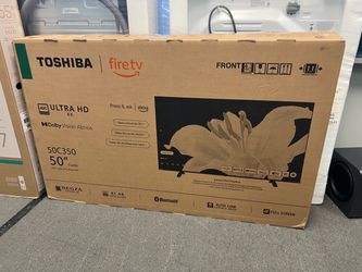 Toshiba 50” 4K smart tv