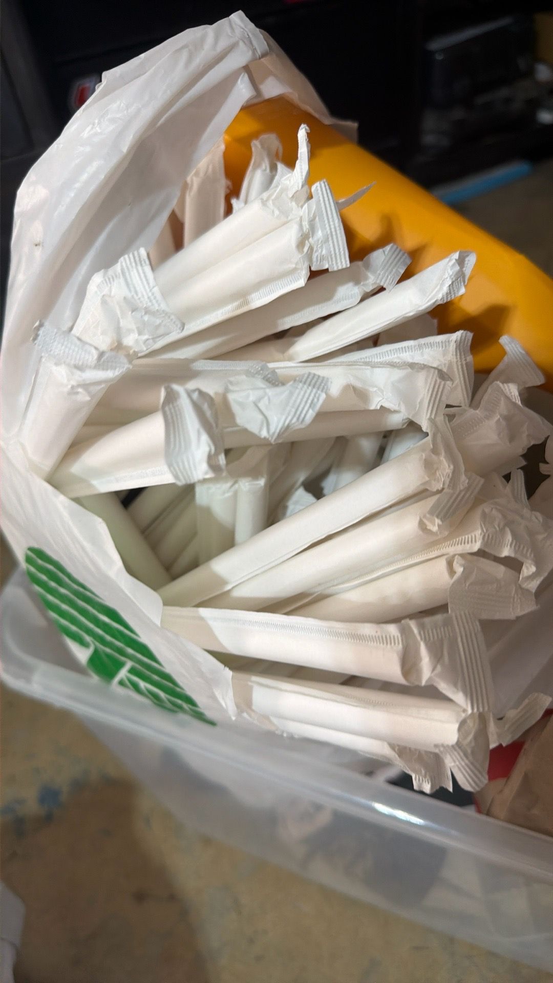 thick wide straws