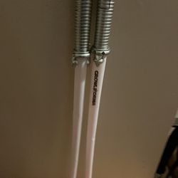 StarWars Pink LED Light Saber Swords featuring specialized branding from charitable events like "Force the Cure".