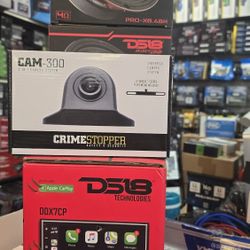 DS18 AppleCarPlay Android Auto System  Backup Camera