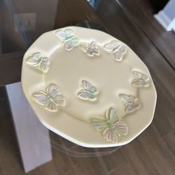 Butterfly Glass Decor