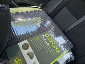 New ProsourceFit 1/2" Puzzle Exercise Mats – 6 Tiles / 24 sq ft Total