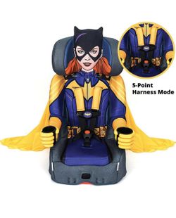 Kidsembrace Combination Booster Car Seat - DC Comics Batgirl - NEW