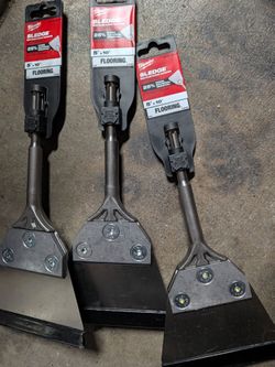 Milwaukee 5"x10" SDS Plus floor scraper