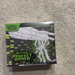 Pokemon Mega Evolution Perfect Order ETB Elite Trainer Box