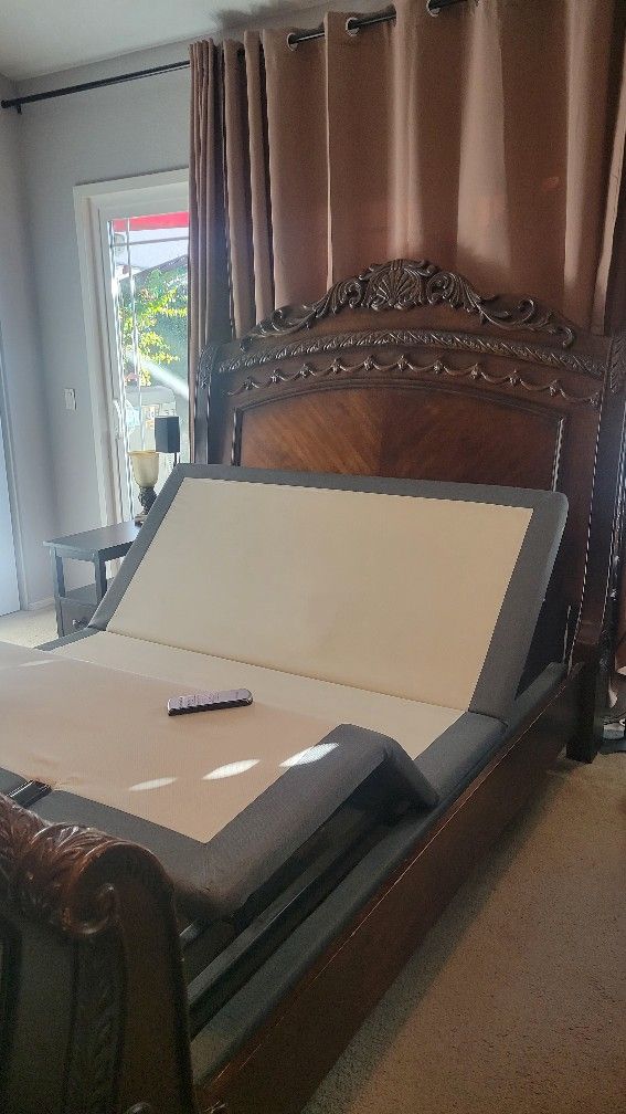 Queen Bed With Adjustable Bed Frame