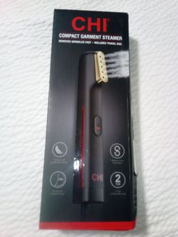 CHI Compact Garment Steamer with Travel Bag