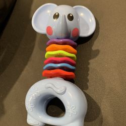 INFANT ELEPHANT SPIN RATTLE
