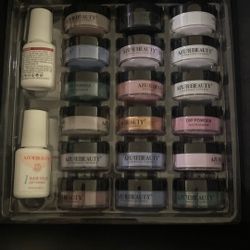 Dip powder Nail Kit Lightly Used. 