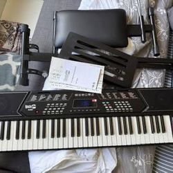 Rock Jam RJ 5061 Keyboard with Stand & Bench