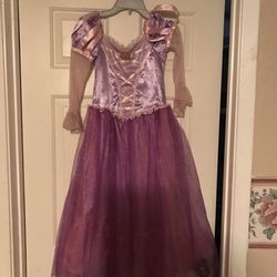 Princess Rapunzel Dress up costume Size 10(Disney)