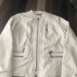 Imitation Leather Jacket