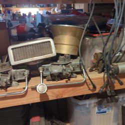 Distributors And Wires Also Manifolds All For Big Block Chevy 