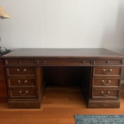 Beautiful Antique Wood Desk