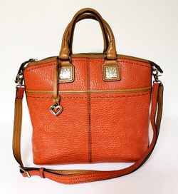 Brighton Ostrich Leather Handbag