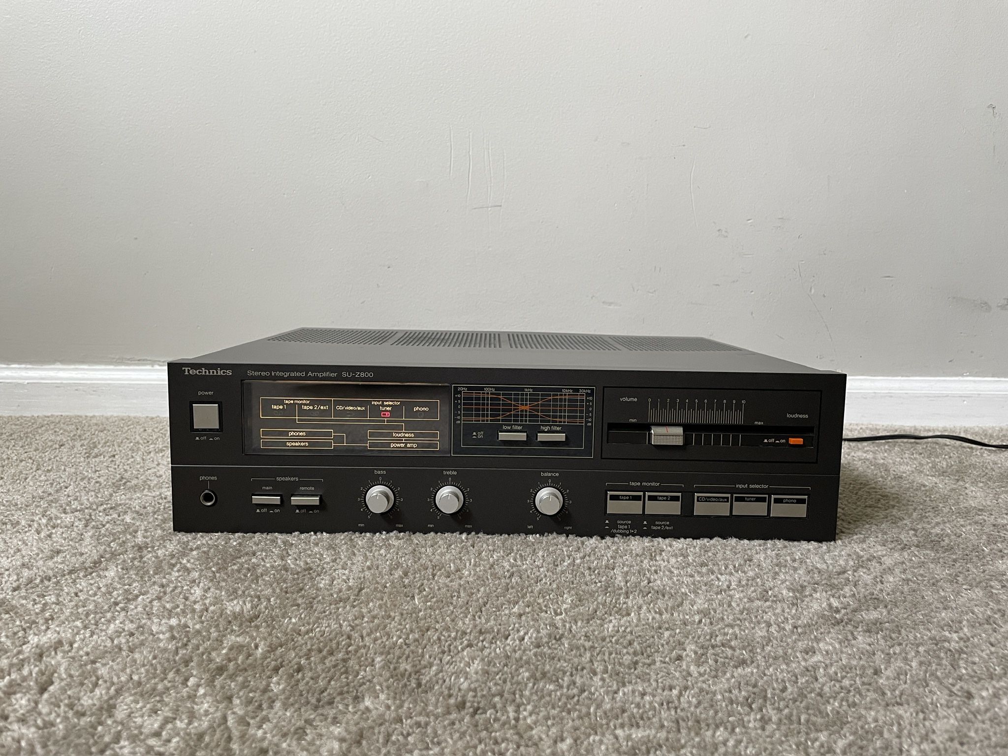 Technics SU-Z800 Home Stereo Integrated Amplifier Amp