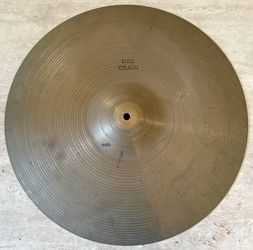 Vintage 70's Avedis A Zildjian Hollow Logo 18” Thin Crash Cymbal ( 1,287 g )