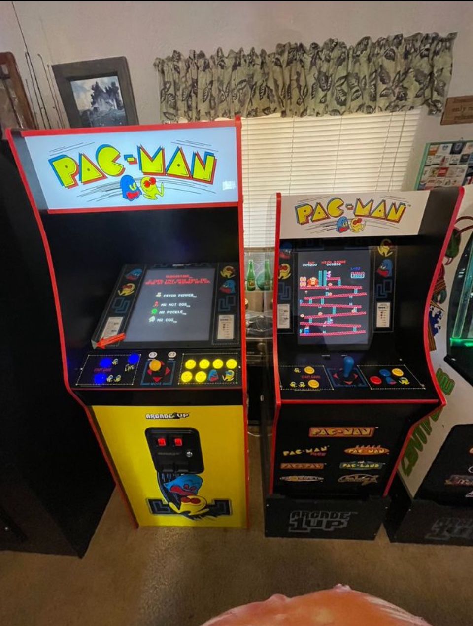 Arcade games, modded 1up's and megatouch