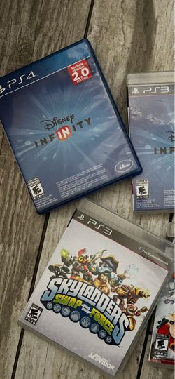 PS4 ps3 PlayStation Disney infinity 2.0 and portal Star Wars set marvels avengers