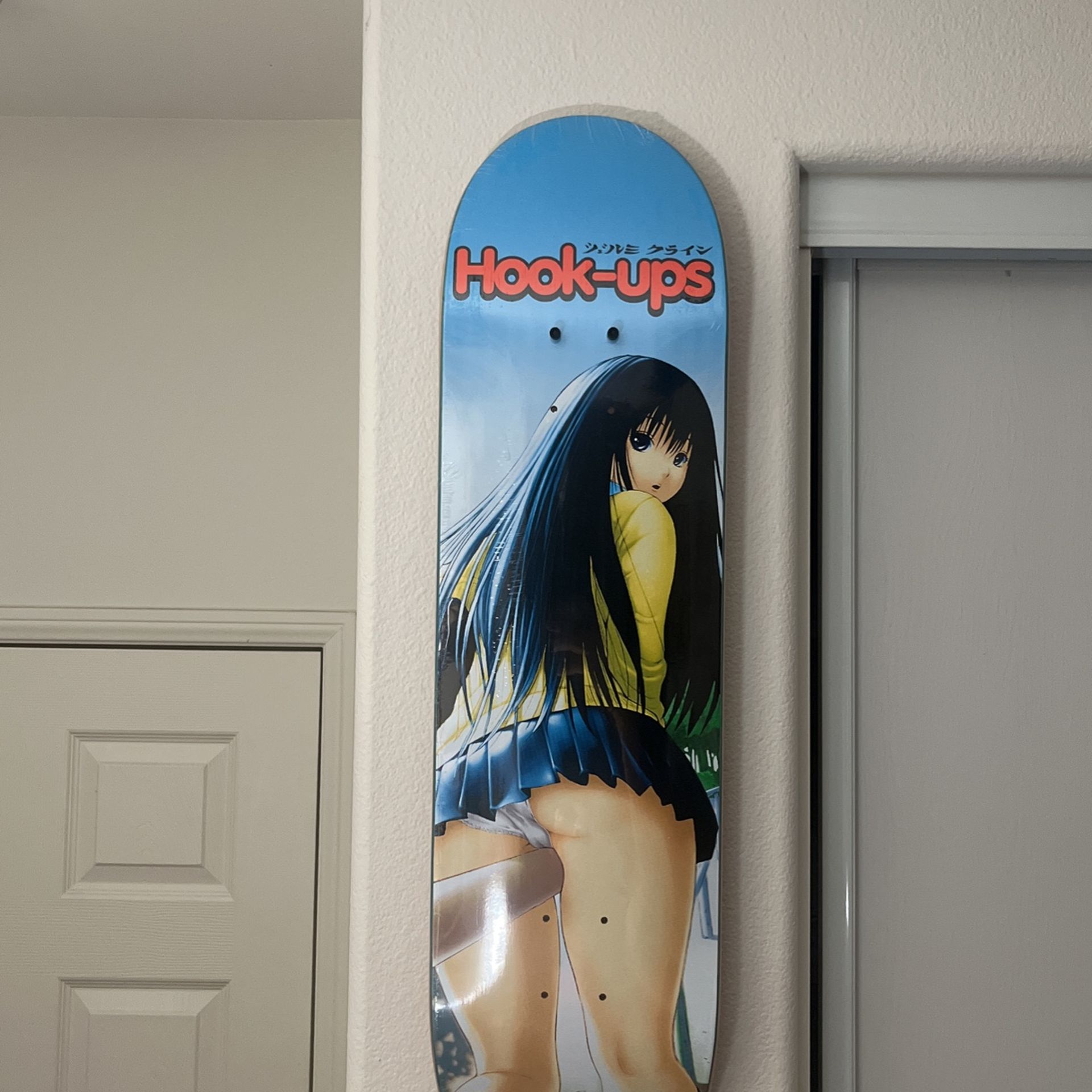 Hook-ups Jeremy Klein Skateboard Deck Anime Rail