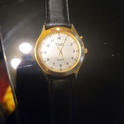 Unisex Gold  tone time Magazine 